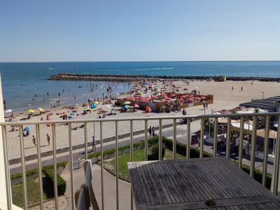 Location de vacances avec accès direct sur la plage