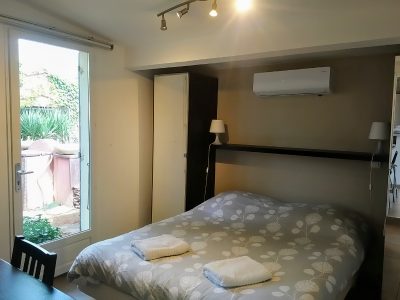 3ème Chambre du gîte Glycine aux Coquilloux à Montpellier