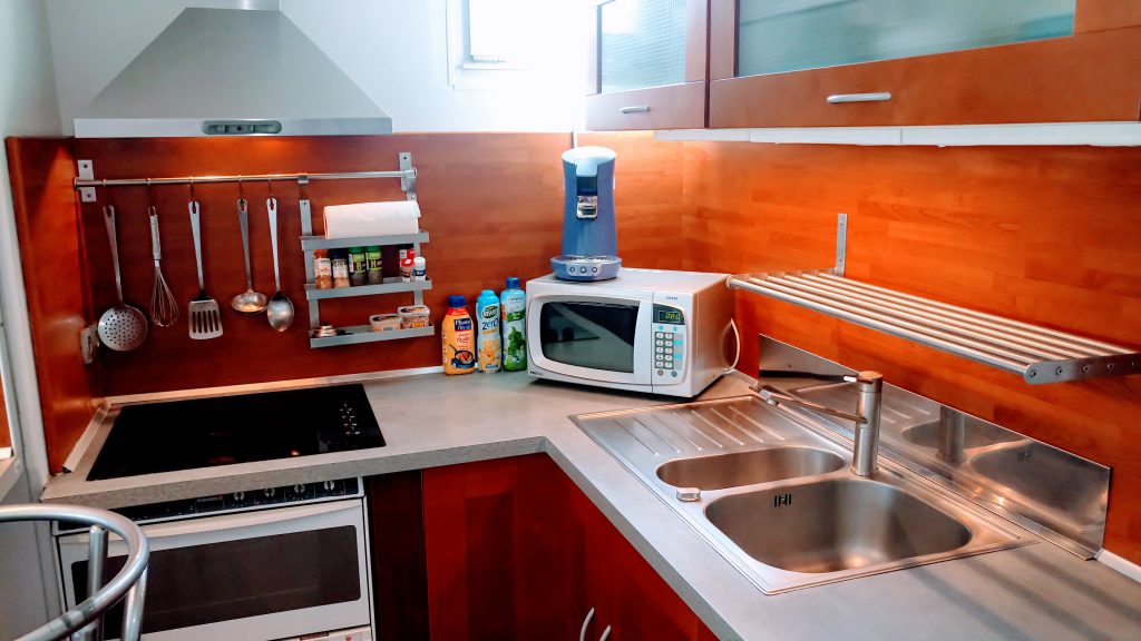 Cuisine du Front de Mer location de vacances à la semaine ou au mois sur la plage de Palavas