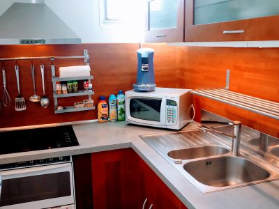 Cuisine du Front de Mer location de vacances à la semaine ou au mois sur la plage de Palavas