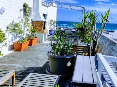 Les terrasses du Front de Mer location de vacances à la semaine ou au mois avec grande terrasse sur la plage de Palavas