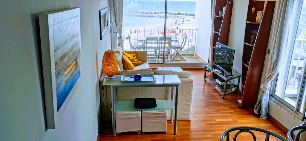 Les terrasses du Front de Mer location de vacances à la semaine ou au mois avec grande terrasse sur la plage de Palavas