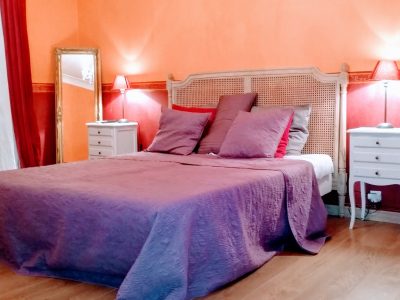 3ème chambre du grand gîte du Golf aux Coquilloux à Montpellier idéal pour 6 personnes